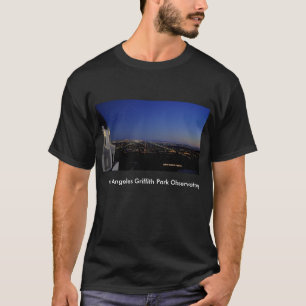 Camiseta La ciudad crepuscular enciende el observatorio