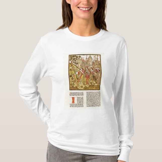 Camiseta La ciudad de dios y la ciudad de este siglo (Anverso)