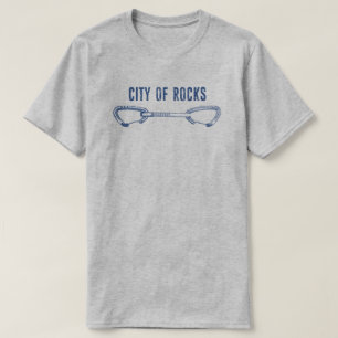 Camiseta La Ciudad De Las Rocas El Roca Idaho Escalando Ráp