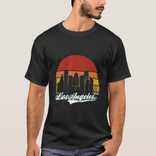 Camiseta La Ciudad de Los Ángeles, un estilo retro de Calif