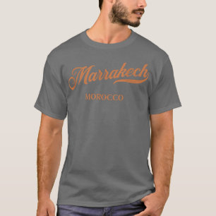 Camiseta La ciudad de Marruecos retro