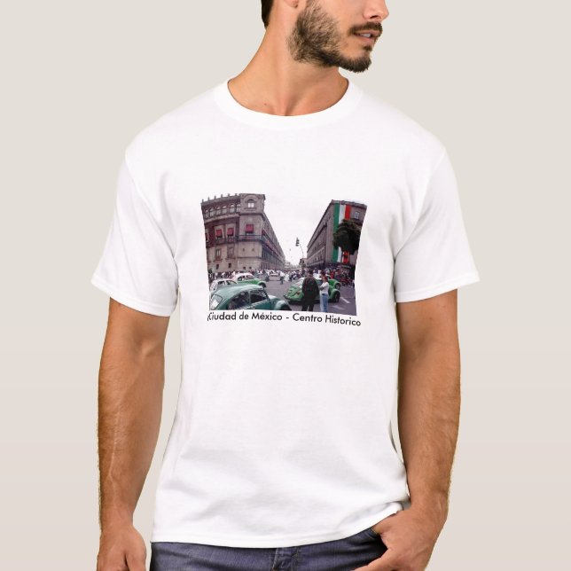Camiseta La Ciudad de Mxico - Centro Historico (Anverso)