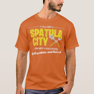 Camiseta La ciudad de Spatula con problemas