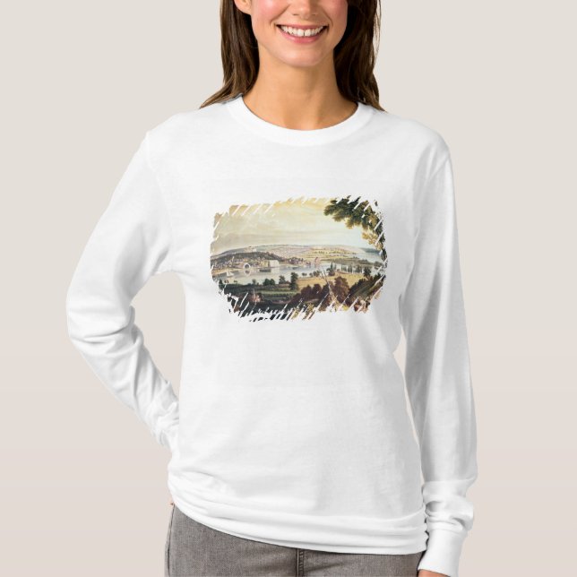 Camiseta La ciudad de Washington más allá de la marina de (Anverso)