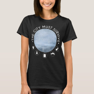 Camiseta La Ciudad Debe Sobrevivir Inspirado en Frostpunk O