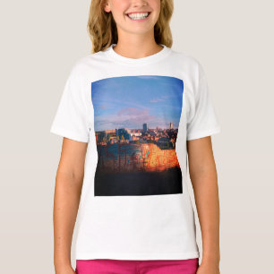 Camiseta La ciudad , desde el muro del graffiti.