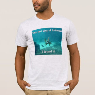 Camiseta La ciudad perdida de la Atlántida… La encontré