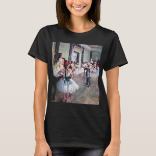 Camiseta La clase de danza de Edgar Degas, el arte de los b