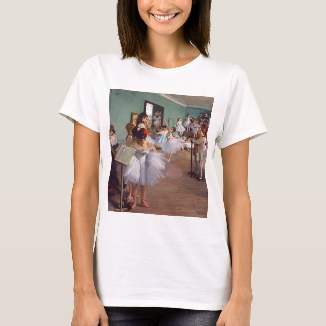 Camiseta La clase de danza, Edgar Degas (Anverso)