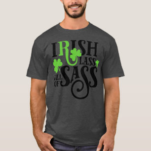 Camiseta La clase irlandesa llena de sass st patricks day
