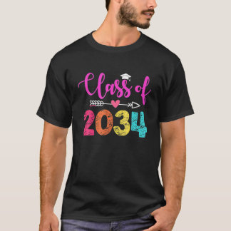 Camiseta La Clase T De Kindergarten 2021 De 2034 Crecer Con