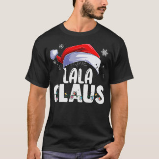 Camiseta La Claus Xmas Familia Coincide con la abuela Funny