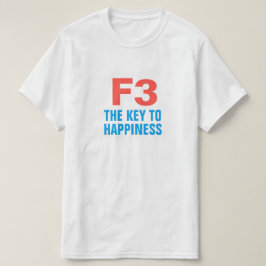 Camiseta La clave de la felicidad