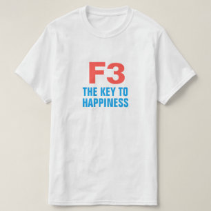 Camiseta La clave de la felicidad