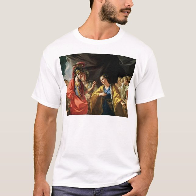 Camiseta La clemencia de Alexander el grande (Anverso)