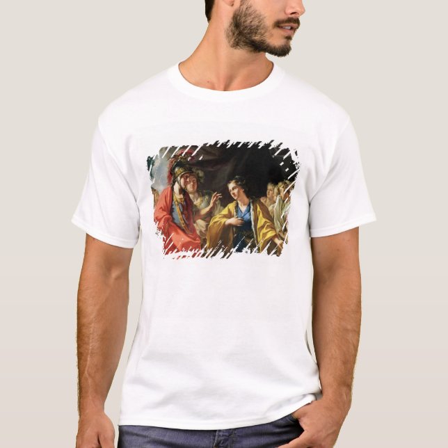 Camiseta La clemencia de Alexander el grande (Anverso)