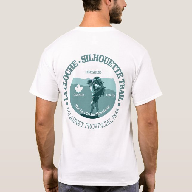 Camiseta La Cloche - Ruta de la silueta (T) (Reverso)