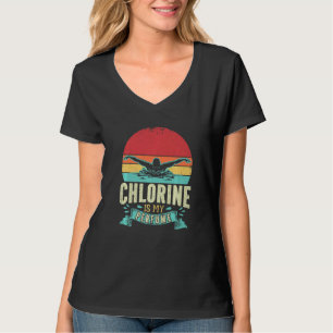 Camiseta La Clorina De Nadador Es Una Piscina Perfume