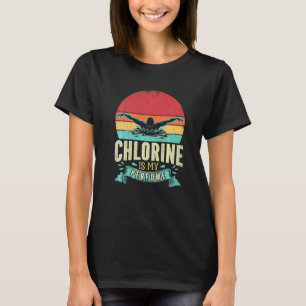 Camiseta La Clorina De Nadador Es Una Piscina Perfume