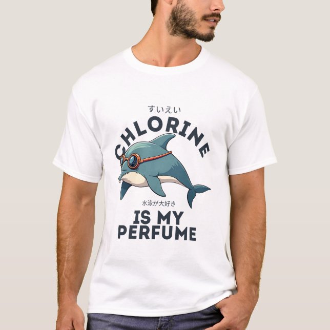 Camiseta La clorina es mi perfume (Anverso)