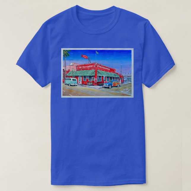 Camiseta La cocina cangrejo Newport Beach (Diseño del anverso)