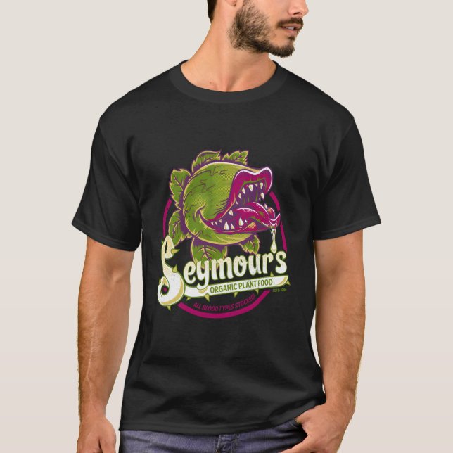 Camiseta La Cocina De La Planta De Seymour Escandalosamente (Anverso)