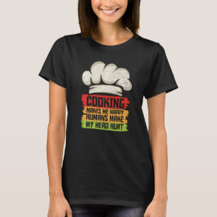 Camiseta La Cocina de Vintage me hace feliz al ser humano