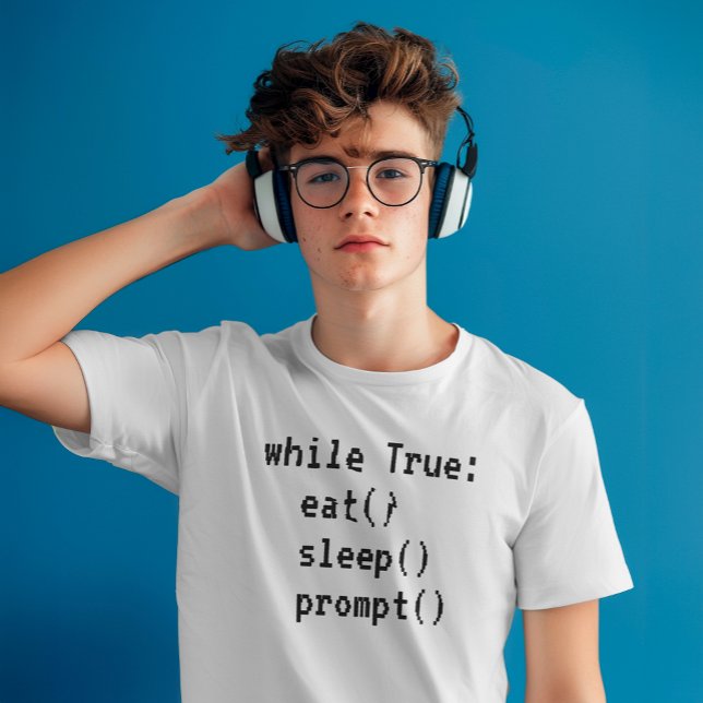 Camiseta La codificación AI (For the prompt engineer who lives in a never-ending loop of caffeine and creativity.)