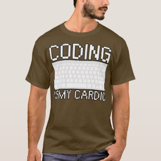 Camiseta La codificación es mi cardio