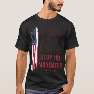 Camiseta La coerción no es consentimiento Detener los manda