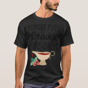 Camiseta La coincidencia de la familia de Acción de Gracias