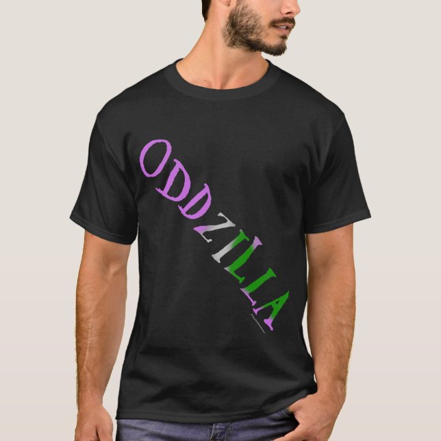 Camiseta La cola extraña de Oddzilla (Anverso)