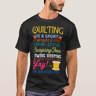 Camiseta La colcha Es Un Deporte Divertido Dicho De Colcha 