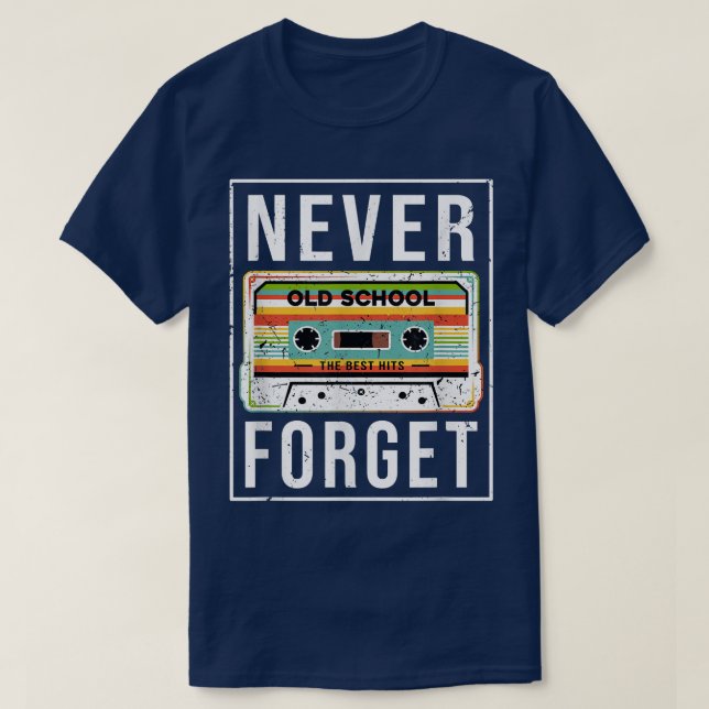 Camiseta La colección de cintas Cassette 80's 90 (Diseño del anverso)