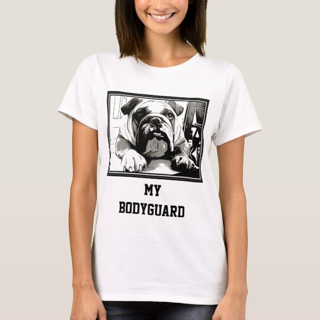Camiseta La colección del "bulldog inglés" (Anverso)