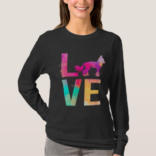 Camiseta La colorida madre de perro con crema china obsequi
