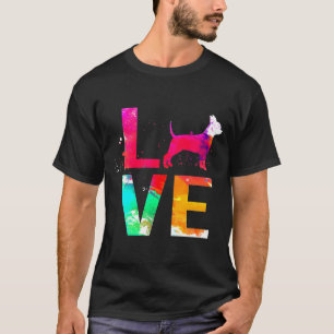 Camiseta La colorida madre del perro chihuahua