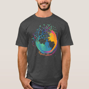 Camiseta La Colorida Zen De Yoga No Tiene Nada Que Apreciar