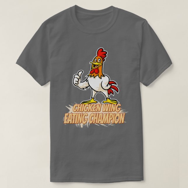 Camiseta La comadrona de pollo con salsa de tomate es graci (Diseño del anverso)
