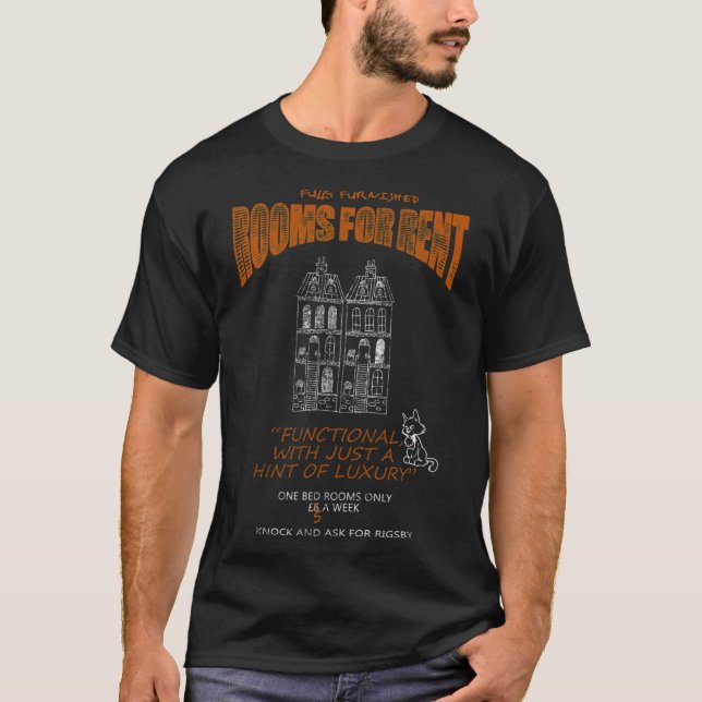 Camiseta La comedia británica Rising Damp Leonard Rossiter  (Anverso)
