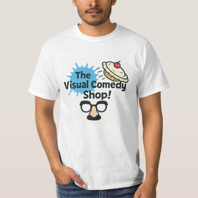 Camiseta ¡La Comedia Visual! T (Anverso)