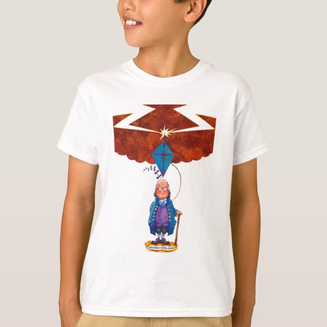 Camiseta La cometa de Franklin (Anverso)