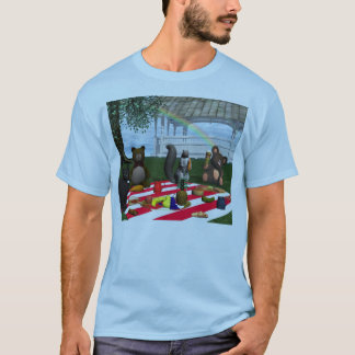 Camiseta La comida campestre del oso de peluche
