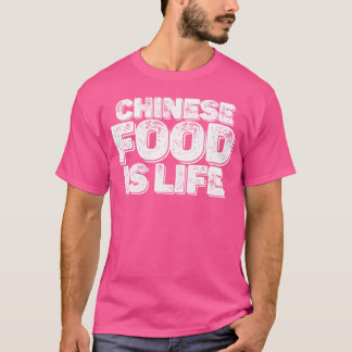 Camiseta La comida china es la vida chica