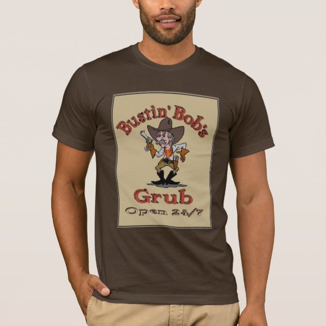 Camiseta La comida de Bob el que rompe (Anverso)