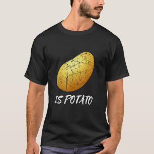 Camiseta La Comida De Patatas De Chiste De Papa Está En Pel
