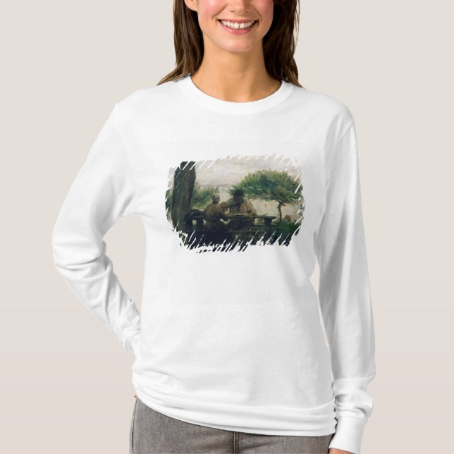 Camiseta La comida en Honfleur, 1875 (Anverso)