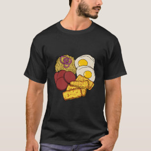 Camiseta La comida favorita de República Dominicana Gãº Sal