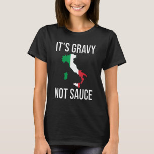 Camiseta La comida italiana de la bandera italiana de Itali
