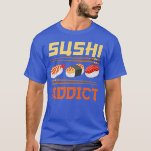 Camiseta La comida japonesa que Japón ama a la adicta al su